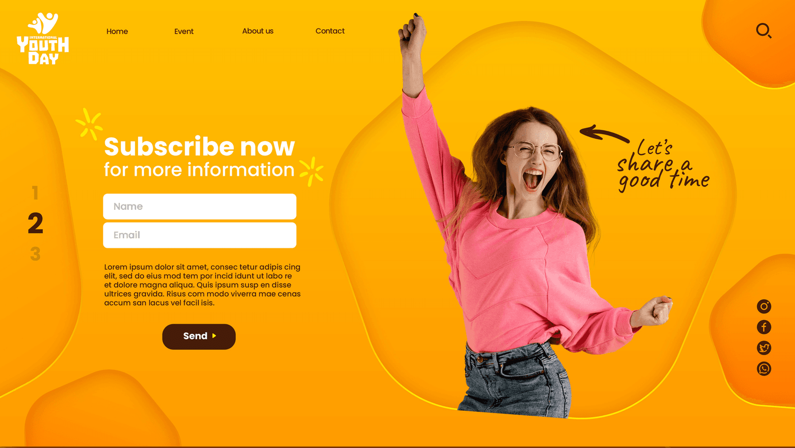 Website design showcase